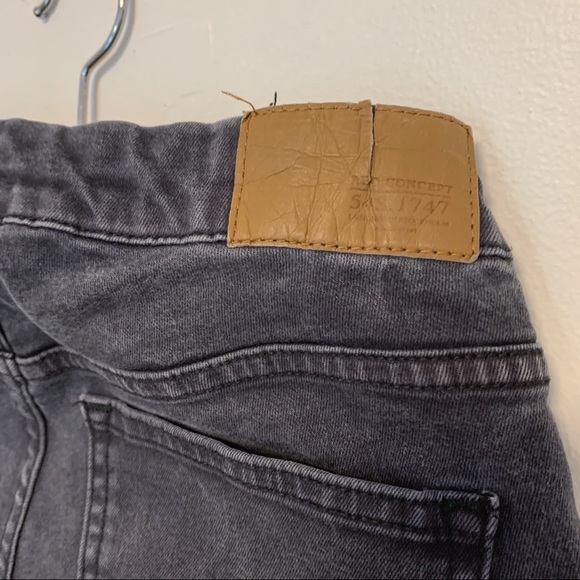 Grey moto lowrise legging jeans - Picture 6 of 6